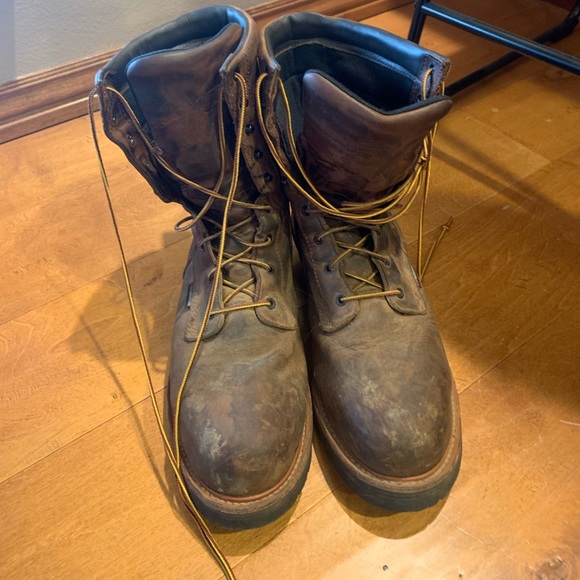 Red Wing Steel Toed Boots - Picture 2 of 7